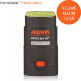 JEEWIN Sunblock Stick SPF 50+ - TRANSPARANT | Verantwoorde Zonnebrand zonder witte waas| met Jojoba olie | ook geschikt voor bescherming tattoo | KORAAL VRIENDELIJK