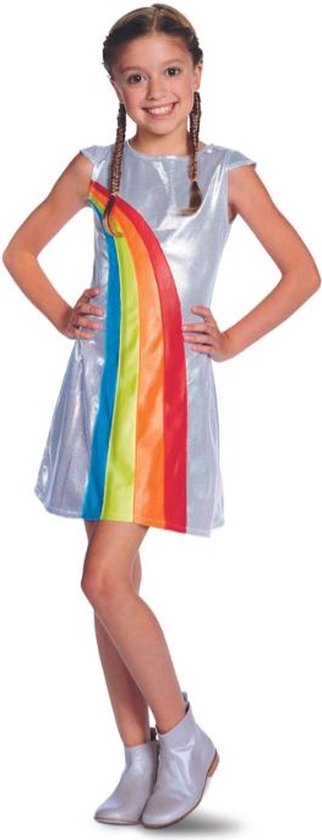 K3 jurkje Regenboog 9-11 jaar Verkleedjurk bol