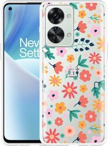 OnePlus Nord 2T Hoesje Always have flowers - Designed by Cazy