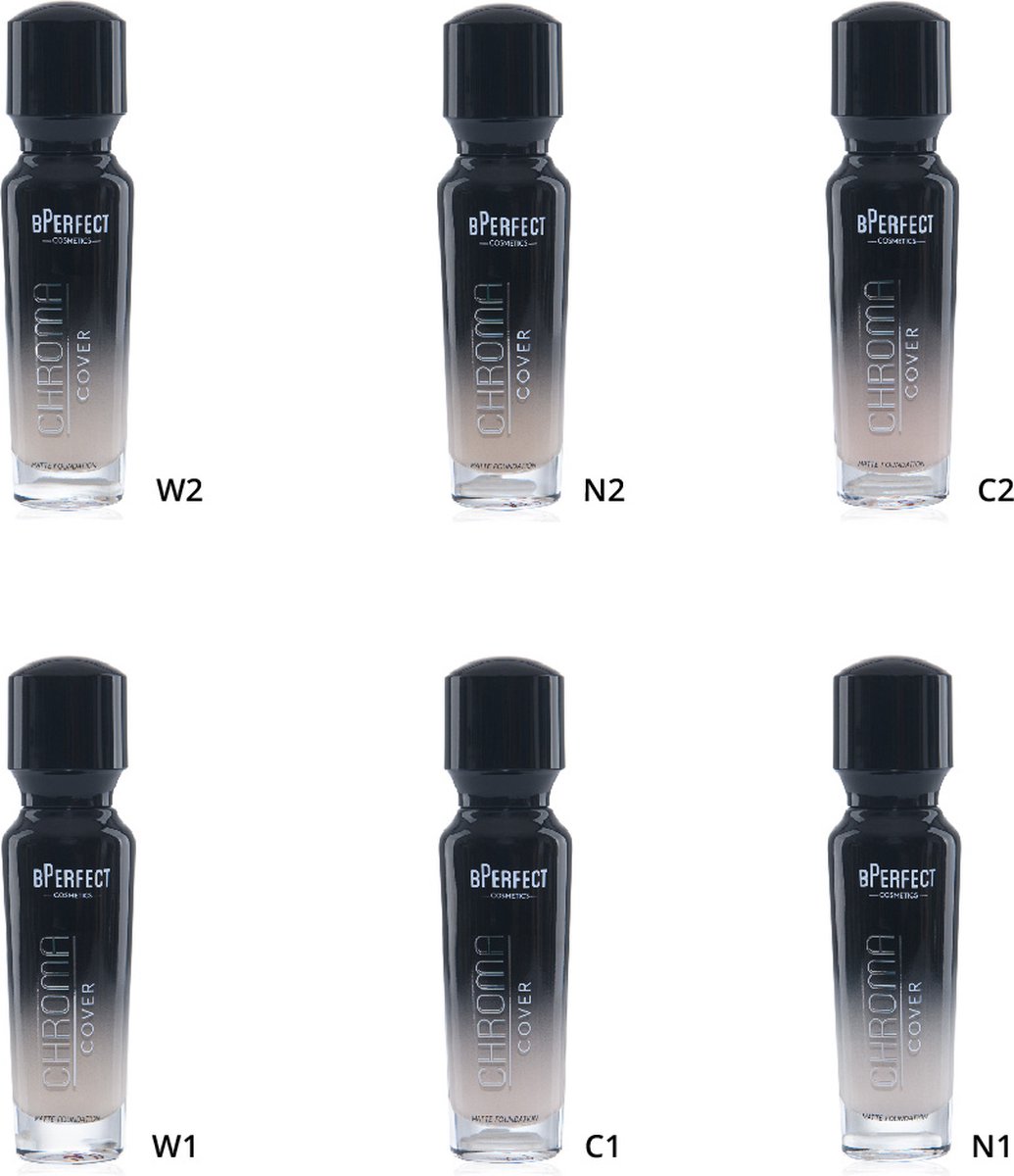 BPerfect Cosmetics - Chroma Cover Matte Foundation - N2