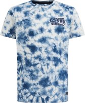 WE Fashion Jongens tie-dye T-shirt met 3D opdruk