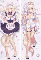 Coconut Nekopara Anime Body Pillow Waifu Hoes Dakimakura Kussen Case 55