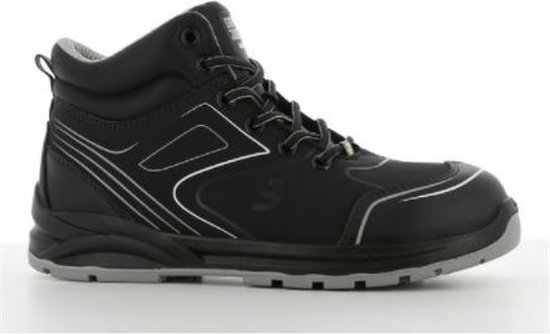 Safety Jogger Cador S3 HOGE Veiligheidsschoen SlipvastSRC-ESD-Waterproof Zwart – Maat 44