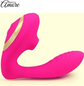 Spicy Amore® - Vibrators – Sexy Roze - Stille Vibrator - Vibrators voor vrouwen – Vibrators voor mannen – Sex Toys - Seksspeeltjes voor koppels – Clitoris Stimulator – Zuiger - G S