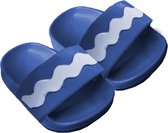 poppen badslippers blauw, 38-45 cm