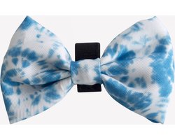 Dukier - Hondenstrik - Tie Dye - Blauw - Wit
