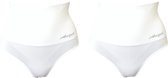 Sweet Angel Correctie Slips Naadloos Hoge Taille Wit 2pack Maat S/M