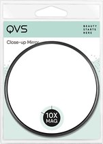QVS - Make Up spiegel - 10x vergroot - Zuignap - Handtasformaat