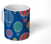 Mok - Koffiemok - Patronen - Luchtballon - Ballonnen - Mokken - 350 ML - Beker - Koffiemokken - Theemok