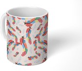 Mok - Koffiemok - Veren - Vliegen - Patronen - Mokken - 350 ML - Beker - Koffiemokken - Theemok