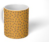Mok - Koffiemok - Paardenbloem - Zaden - Patronen - Mokken - 350 ML - Beker - Koffiemokken - Theemok
