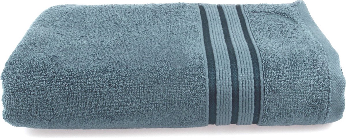 Nautica Ocean Bath Towel 100% Cotton Deluxe Absorbent Super Soft and Durable 70x140 cm-Aqua