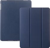 iPad 4 hoes - iPad 3 hoesje - Donker Blauw - iPad 4 case met Pencil Vakje - Smart Folio Cover voor de Apple iPad 9.7 2/3/4 (2012,2013,2014)