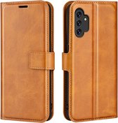 Deluxe Book Case - Samsung Galaxy A13 4G Hoesje - Bruin