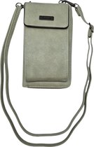 Antonio Telefoontasje – Crossbody Tas Dames – Soepel Kunstleder Groen