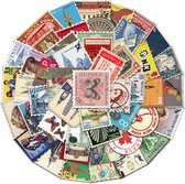 Postzegel en Steden Stickers | 50 Stickers | New York, Houston Texas, Parijs - voor laptop, agenda, koffer, etc.