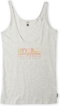 O'Neill T-Shirt Girls ALL YEAR TANKTOP White Melange 176 - White Melange 100% Katoen Scoop Neck