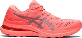 ASICS GEL-Kayano 28 Lite-Show Dames - Sportschoenen - oranje/roze - maat 39.5