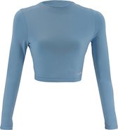 sport top fashion blauw  S