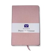 Cards & Crafts Notebook Notitieboek - Roze - A5 Formaat - Hard Cover - 100 Grams - Gelinieerd