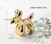 Golden Art Decoratief beeld ballon hond 9cm