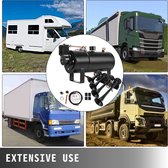 AspektProducts - Luchthoorn Met Compressor - Luchttoeter - Auto Toeter - Toeter - Claxon - 150DB - 12V - Toeter Voor Auto Vrachtwagen Boot Camper - Auto Accessories - Complete Set
