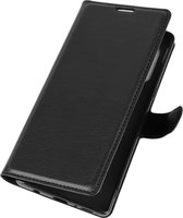 Mobigear Telefoonhoesje geschikt voor LG Velvet Hoesje | Mobigear Classic Bookcase Portemonnee | Pasjeshouder voor 3 Pasjes | Telefoonhoesje voor Pinpas / OV Kaart / Rijbewijs - Zwart
