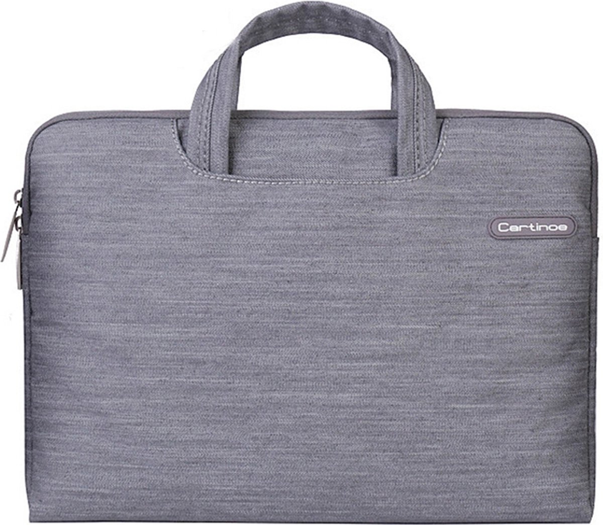 Cartinoe - Laptophoes geschikt voor Laptop | Cartinoe Jeans Aktetas 11 - 12 inch Laptoptas + Handvat - Grijs
