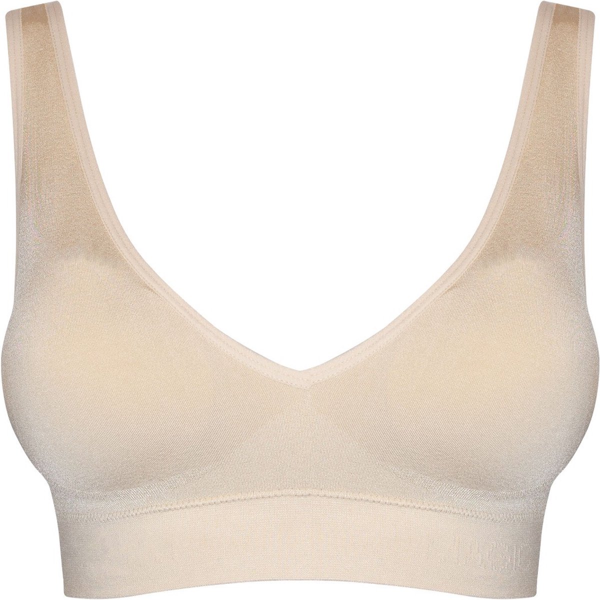 MAGIC Bodyfashion Dames Comfort Plunge BH Beige
