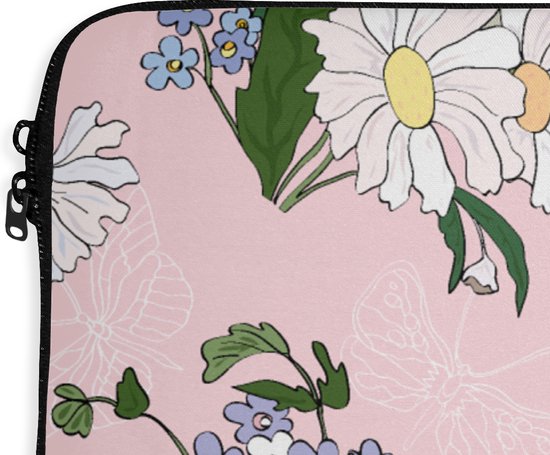 Housse pour ordinateur portable 15 pouces - Motifs - Forget me nots - Fleurs - Fille - Kids - Enfants - Housse pour ordinateur portable