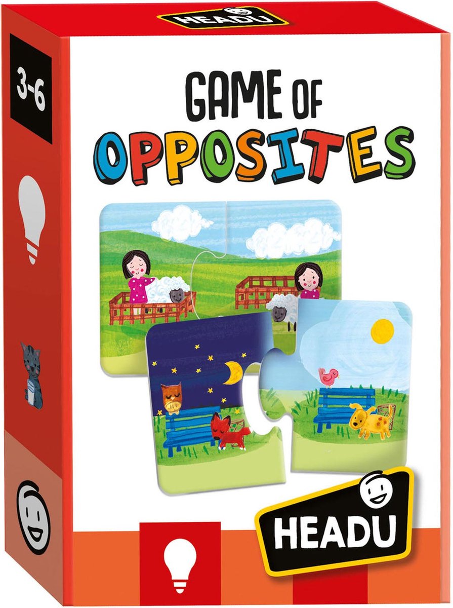 headu kies de juiste volgorde puzzel tegenstellingen spel