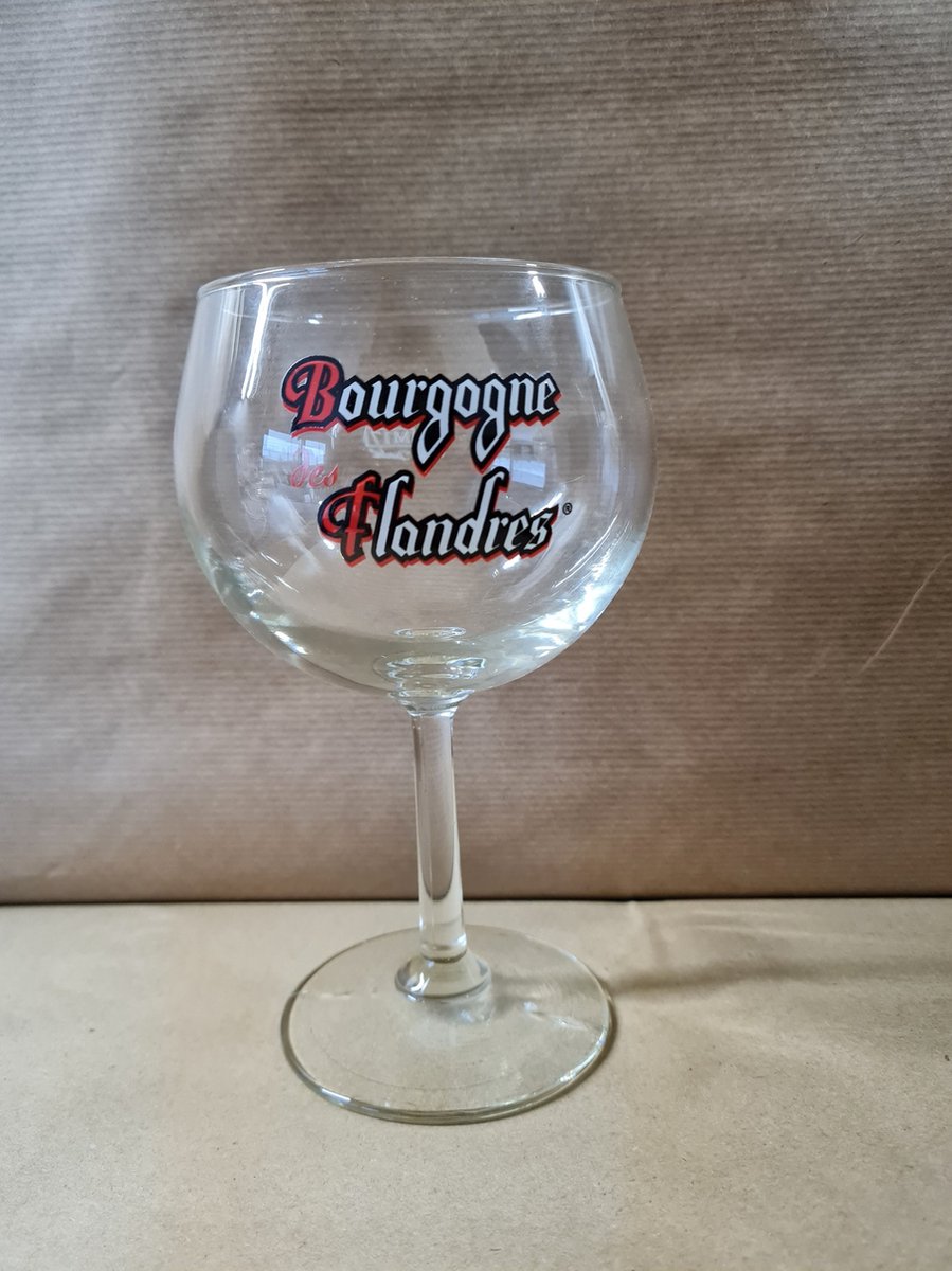 Bourgogne des Flandres- Bierglas - 25 cl - glas- set van 2 glazen