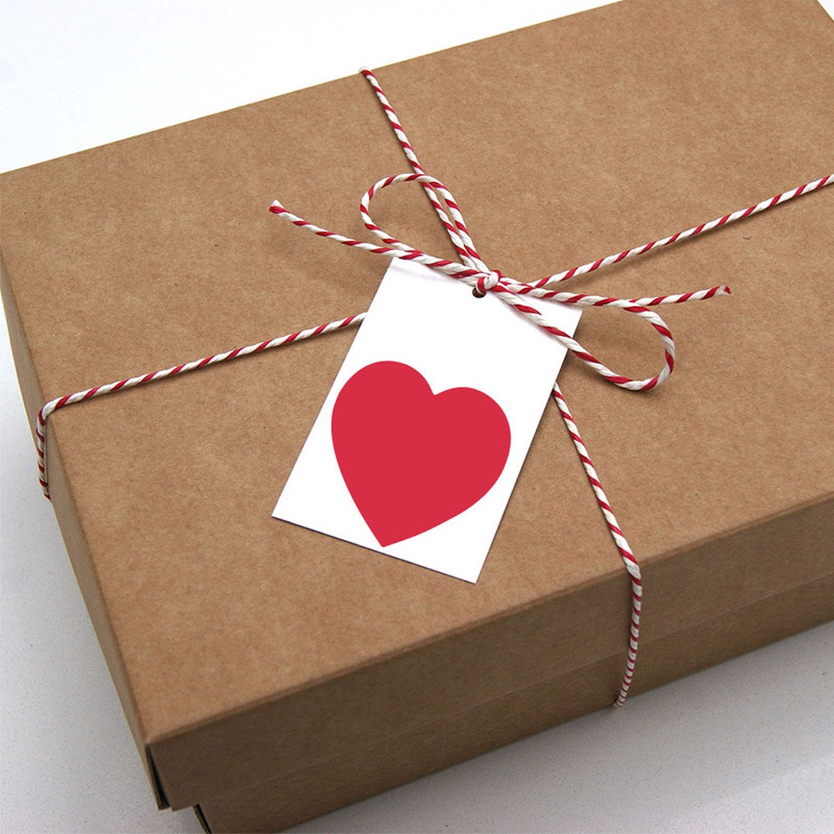stickerrol - 500 stickers hartjes - beloningsstickers - stickers kinderen - sluitstickers hartje - cadeaustickers - Valentijn — afbeelding 2