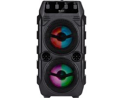 Tracer bluetooth speaker | Portable speaker | Led verlichting | 10 W | Zwart