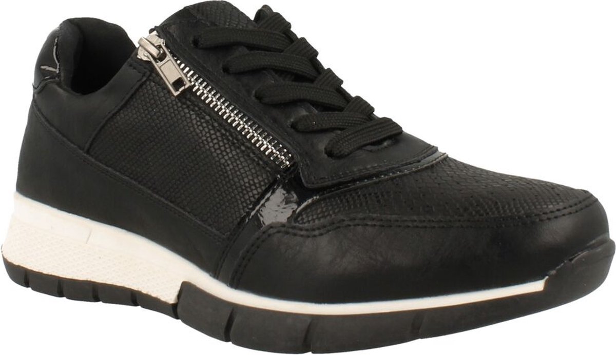 Bridge Footwear dames sneaker black ZWART 36