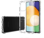 TrendyBescherming Samsung A53 Shockproof case hoesje doorzichtig - Samsung Galaxy A53 shock proof hoesje backcover transparant