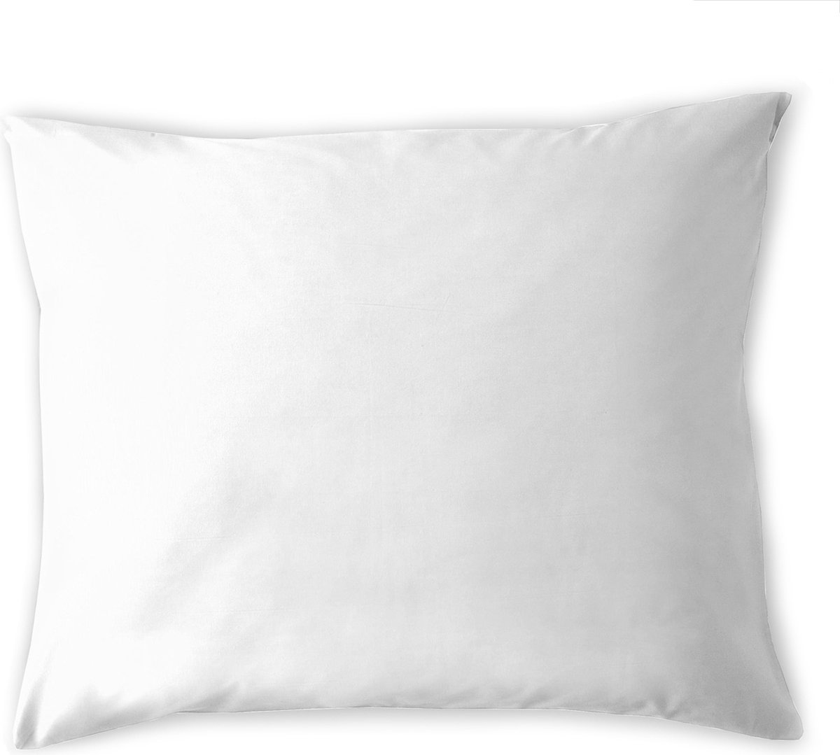 Cinderella Basic Kussensloop - Set van 2 - Met rits - Katoen - 40x80 cm - Wit