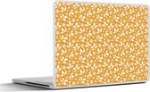 Laptop sticker - 13.3 inch - Patronen - Bladeren - Bloemen - 31x22,5cm - Laptopstickers - Laptop skin - Cover