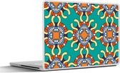 Laptop sticker - 11.6 inch - Patronen - Abstract - Groen - 30x21cm - Laptopstickers - Laptop skin - Cover