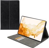 Mobilize Premium Folio - Tablethoes geschikt voor Samsung Galaxy Tab S8 Hoes Bookcase - Zwart