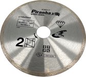 Lame de scie diamant Piranha - Ø 150 mm - Trou d'axe Ø 25 mm - Pour carrelage, verre et céramique - X38017
