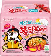 Samyang Hot Chicken Flavor Ramen Carbonara - Noedels - 5 x 130 gram