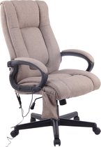 Chaise de bureau Clp XL Sparta XM - Tissu - Taupe