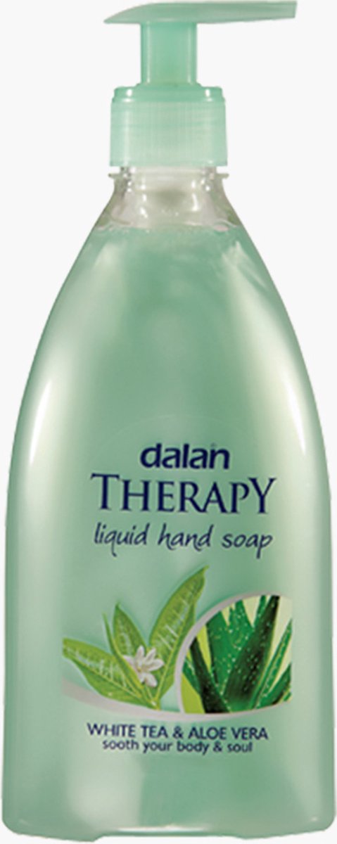 Dalan Therapy - Witte Thee & Aloë Vera - Handzeep met pomp - 400 ml