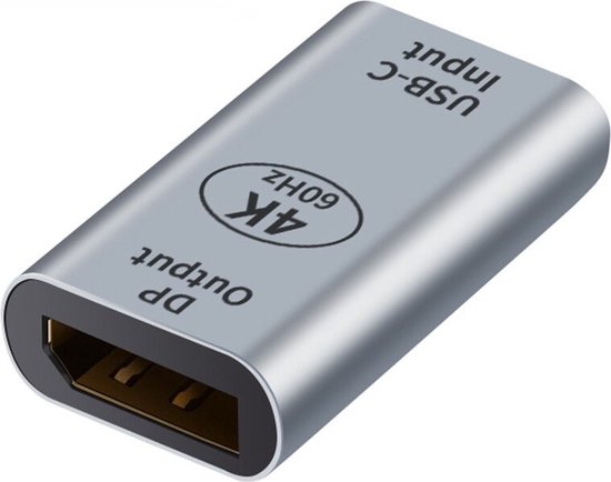 Usb C naar Female Display Port Adapter