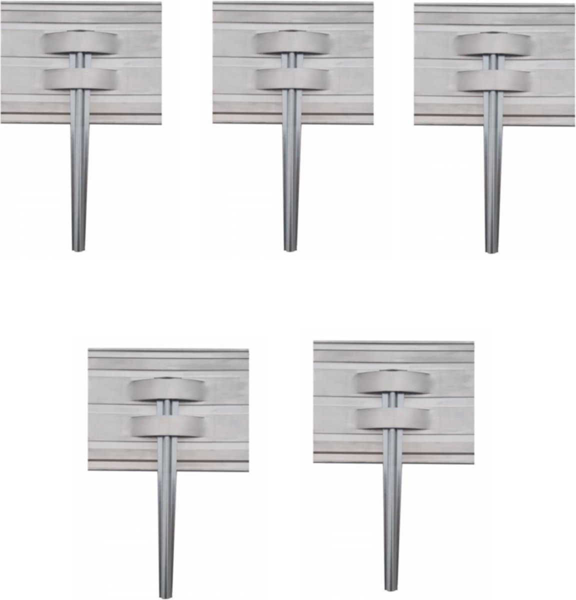 Set van 5 Grondanker set voor Green Universe Borderrand 14 cm | Bodemanker | Grondverankering