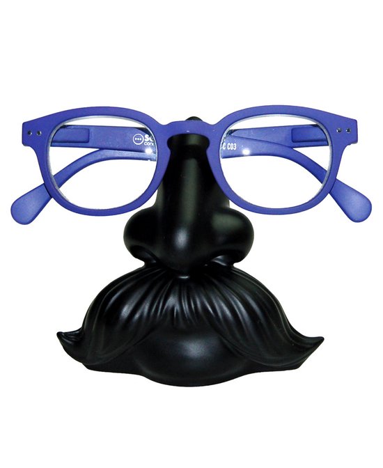Antartidee - porte-lunettes - porte-lunettes - moustache - noir -  surréaliste -... | bol.com