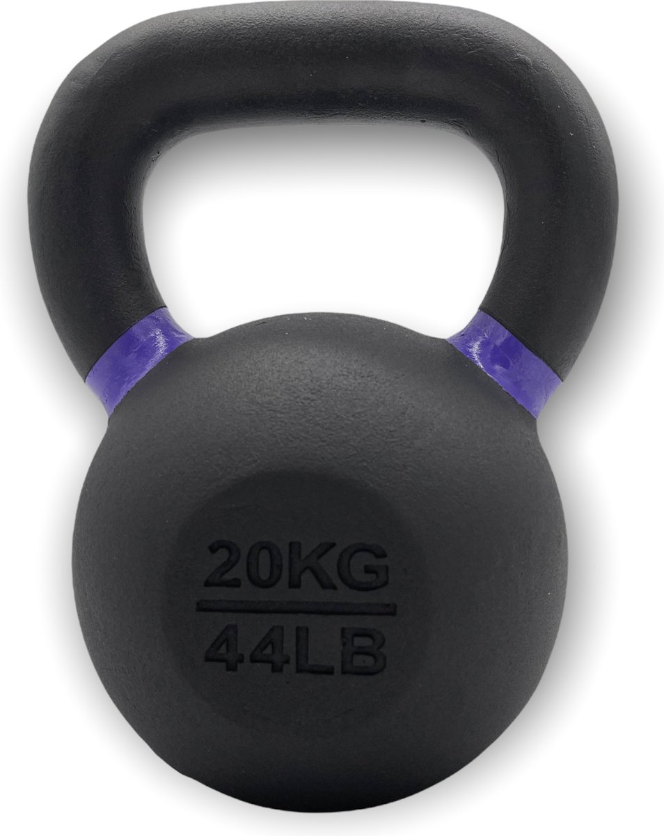 Kettlebell 20 kg - kettlebell - 20 kg - cast iron - gietijzer - fitness - gewicht