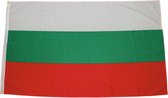 Senvi Printwear - Flag Bulgaria - Grote Bulgarije vlag - Gemaakt Van 100% Polyester - UV & Weerbestendig - Met Versterkte Mastrand - Messing Ogen - 90x150 CM - Fair Working Conditi