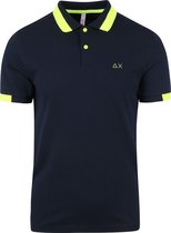 Sun68 - Polo Donkerblauw - L - Modern-fit